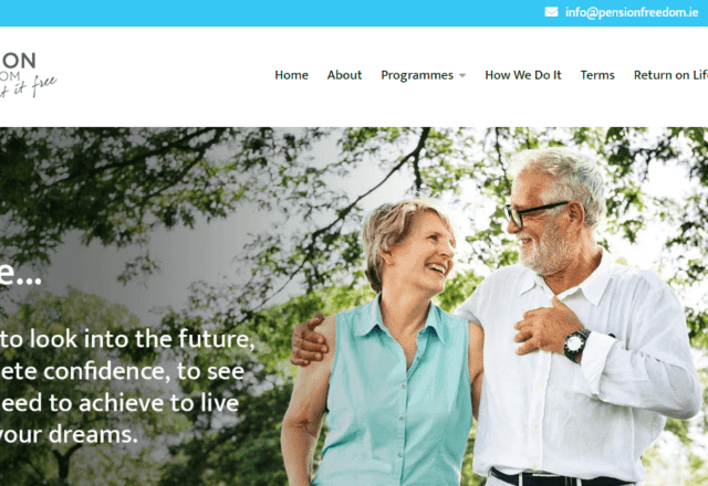Pension Freedom new website
