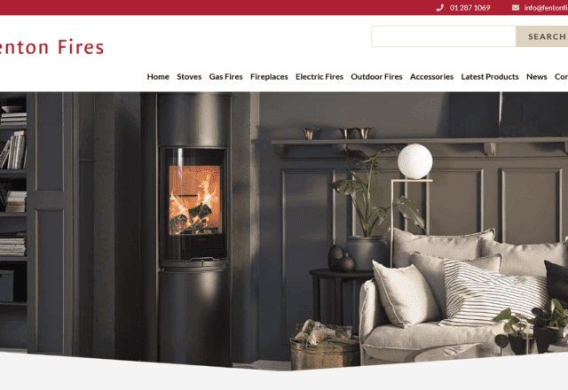 New responsive website for Fenton Fires