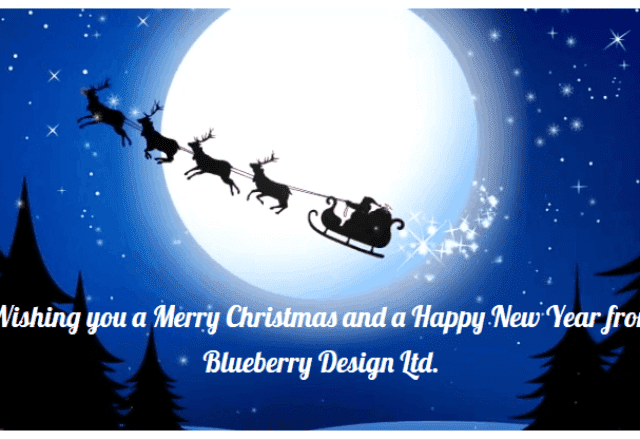 Merry Christmas from Blueberry Design