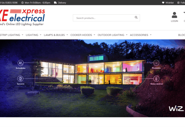 New e-Commerce website for Xpress Electrical